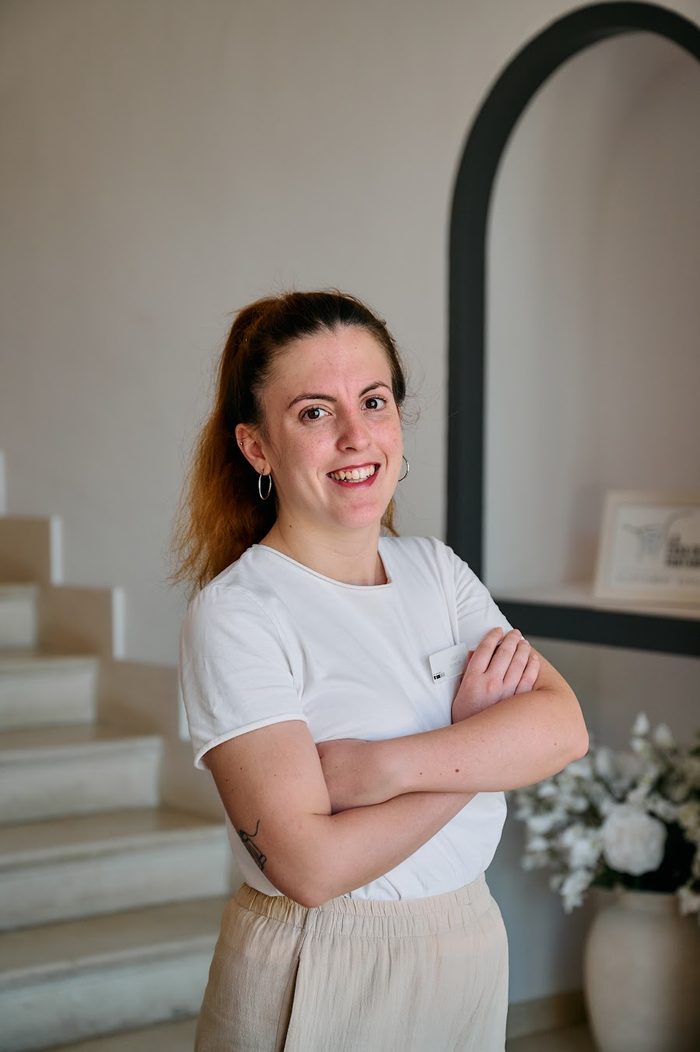 A member of the YOUNG Hotels team at the reception